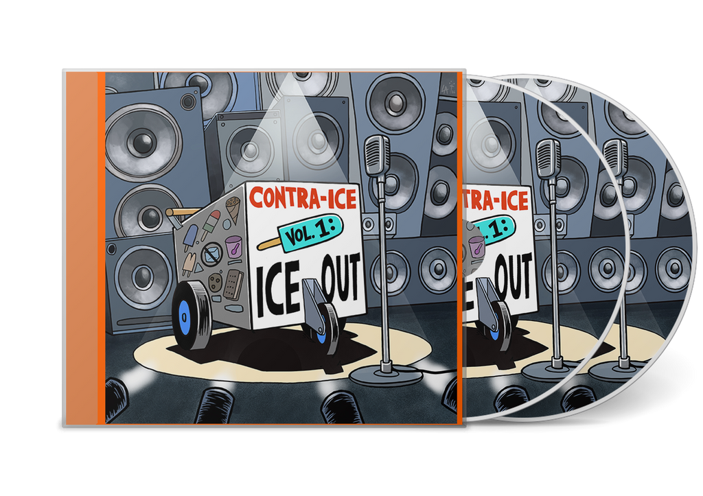 Contra-ICE Vol. 1: ICE OUT 2xCD (PRE-ORDER)