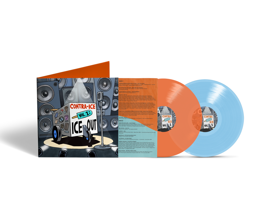 Contra-ICE Vol. 1: ICE OUT 2x12" (PRE-ORDER)